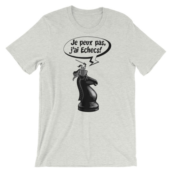 T-shirts d'échecs personnalisés