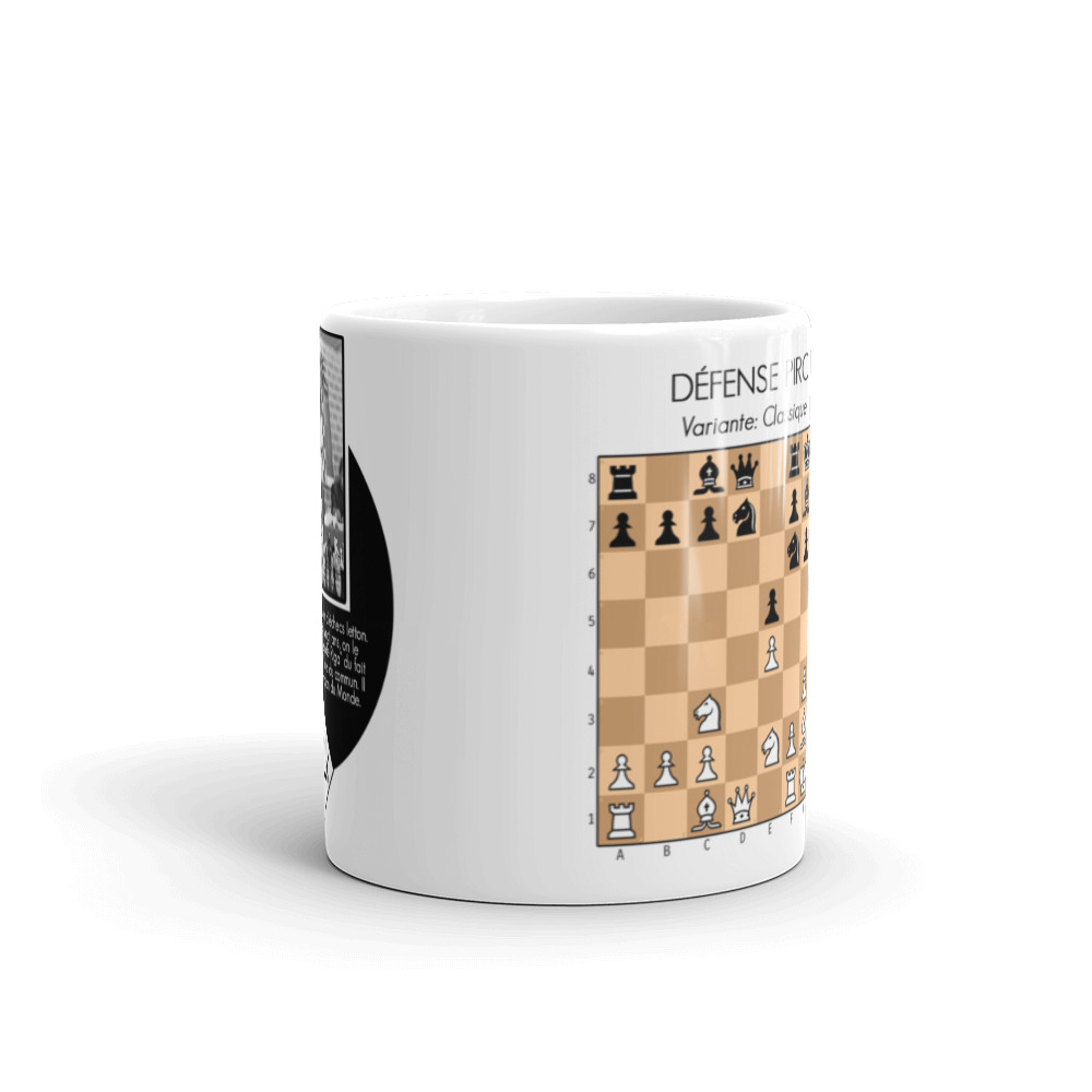 Pirc Defense Chess Mug