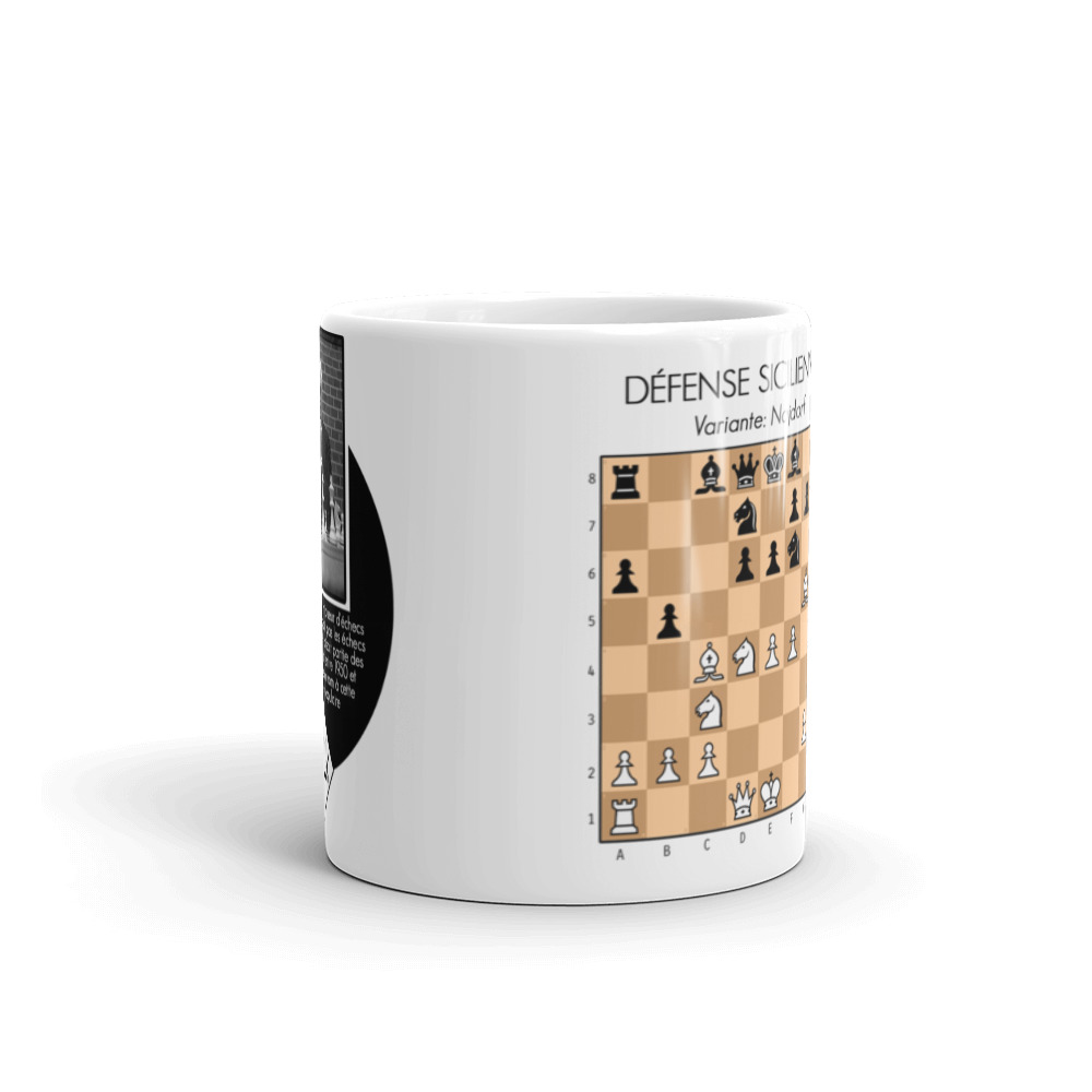 ▷Sicilian Defense Najdorf Chess Coffee Mug【BEST MUGS 2023】 – Chess4pro